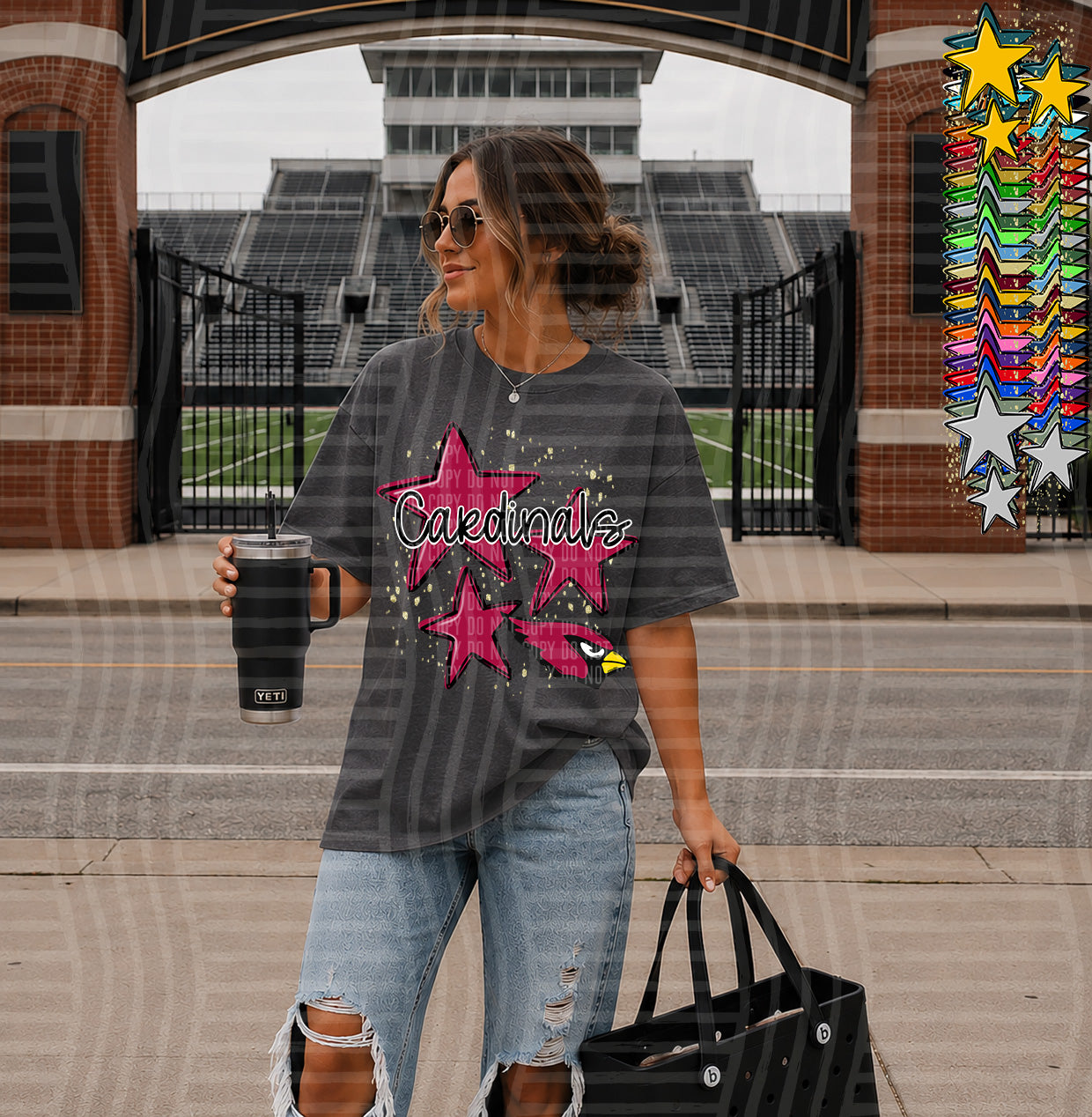 NFL SPIRITS STARS TEES