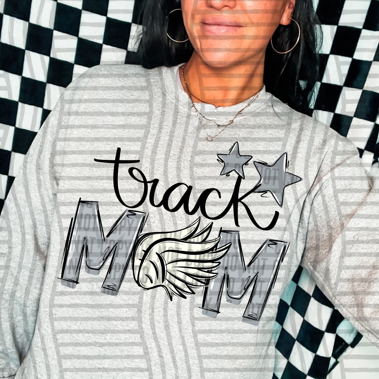 TRACK MOM TEES -20 COLORS