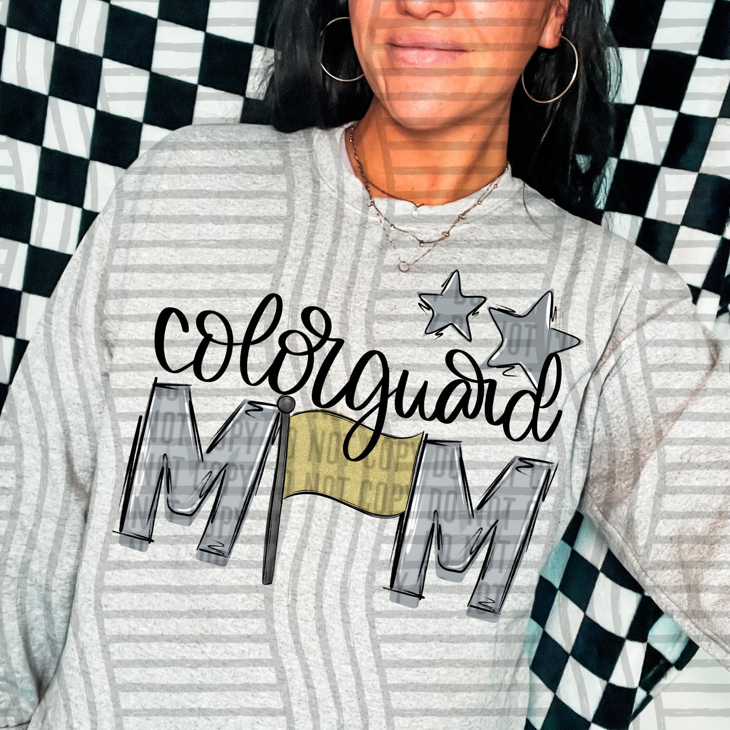 COLORGUARD MOM TEES - 20 COLORS