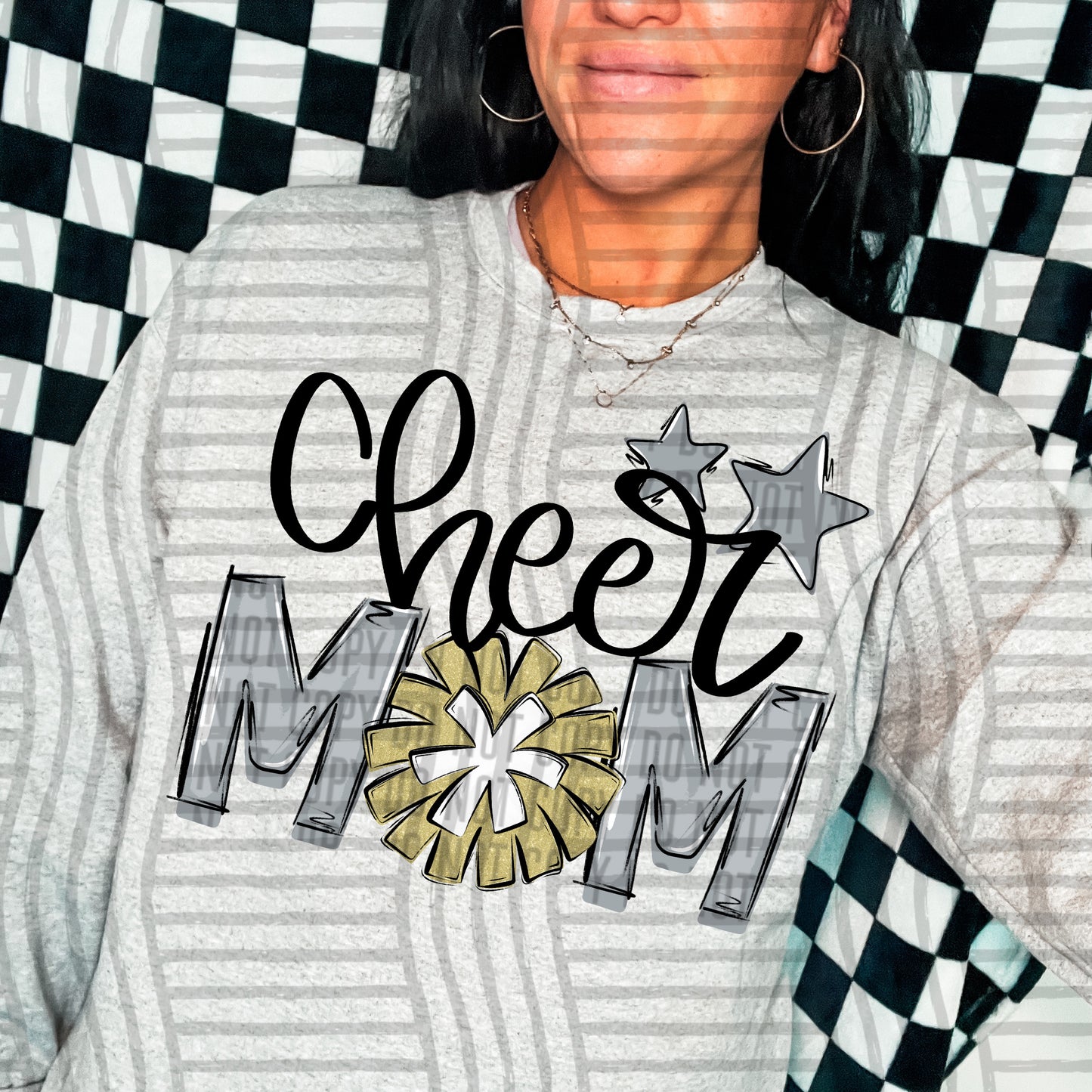 CHEER MOM TEES - 20 COLORS