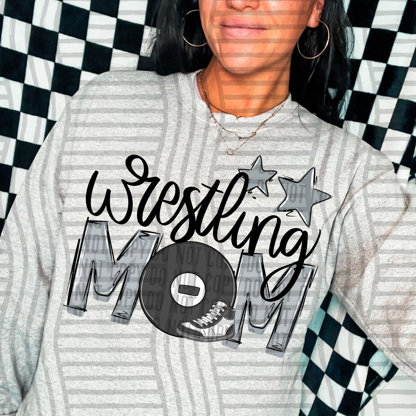 WRESTLING MOM TEES -20 COLORS