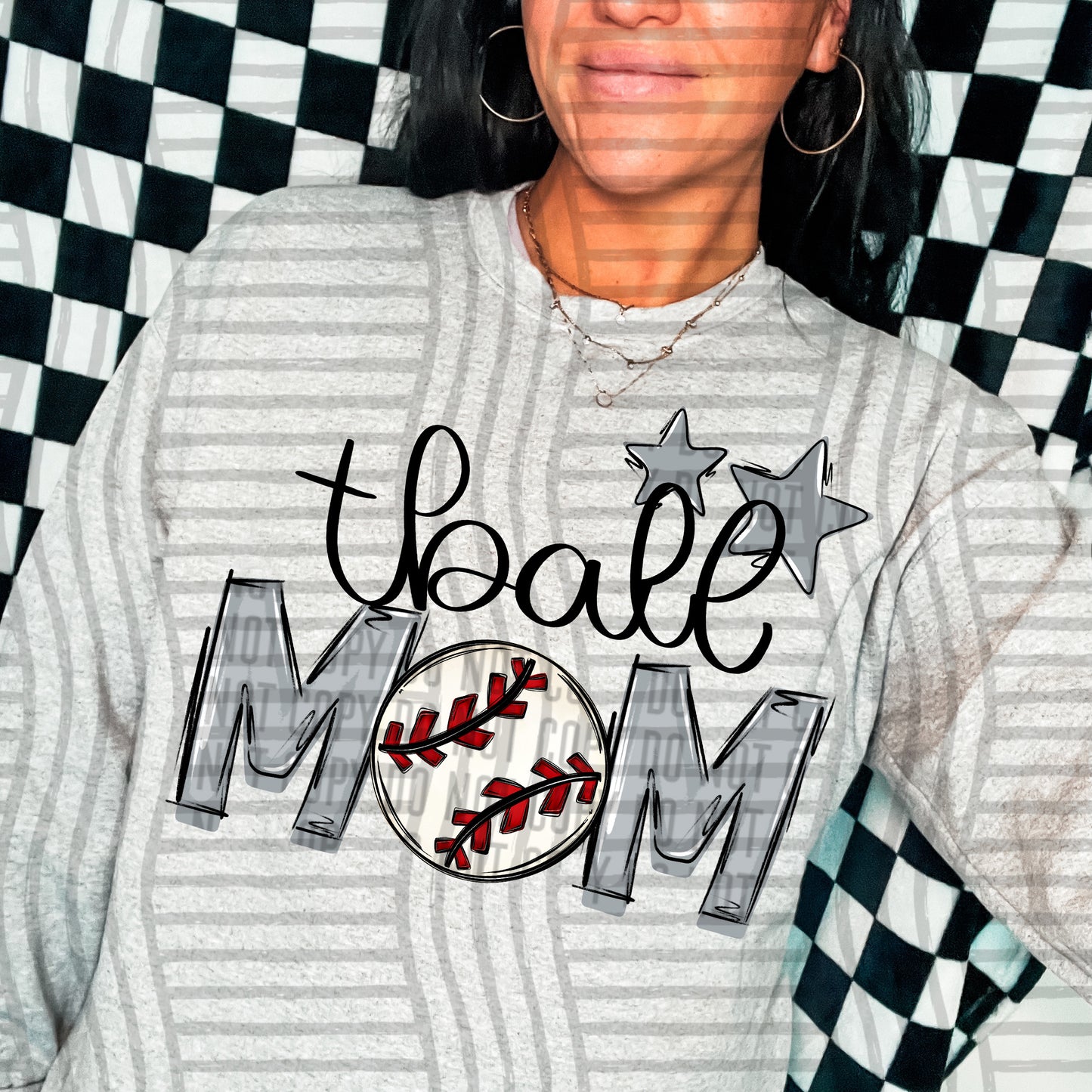 T-BALL MOM TEES - 20 COLORS