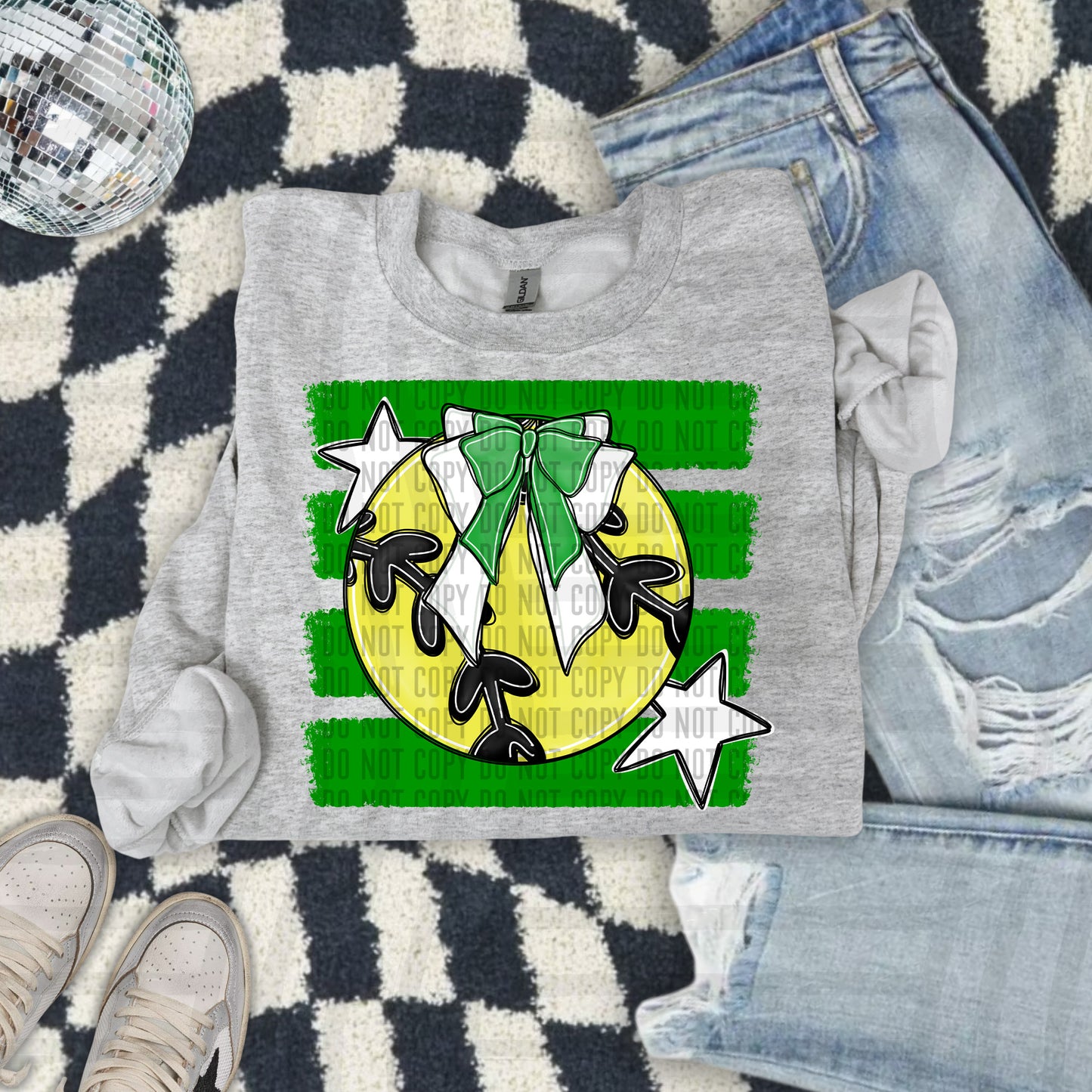 SOFTBALL BOW BOW TEES -25 COLORS