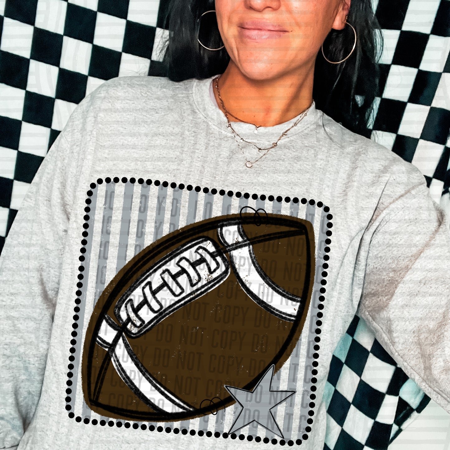 DISTRESSED FOOTBALL - MULTIPLE COLORS