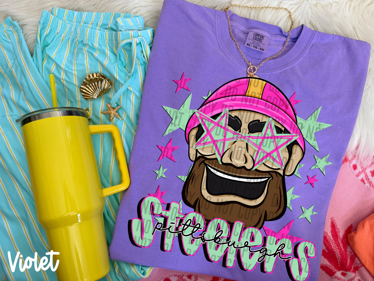 NFL PREPPY STAR EYED TEE