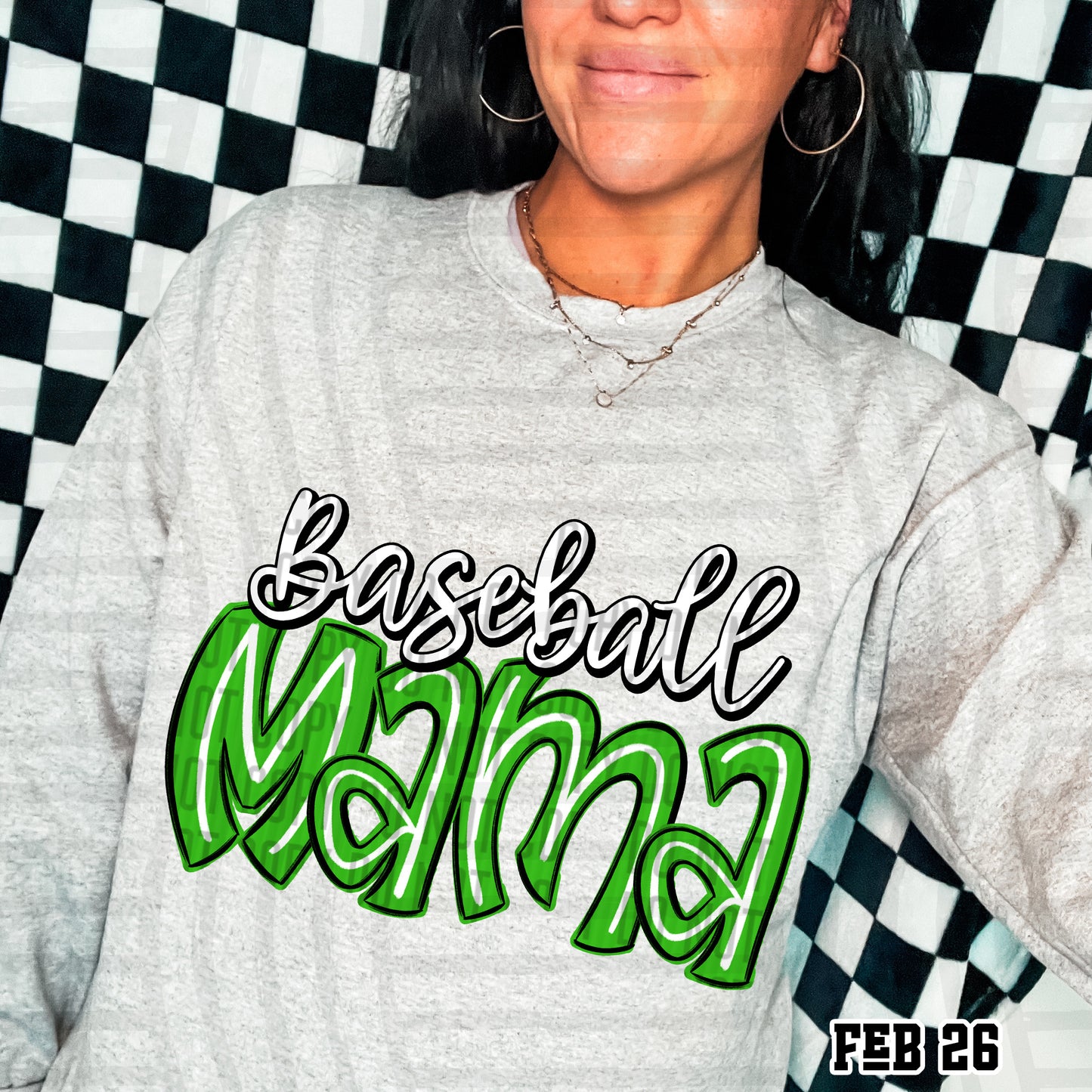 BASEBALL MAMA TEE - VARIETY OF COLORS