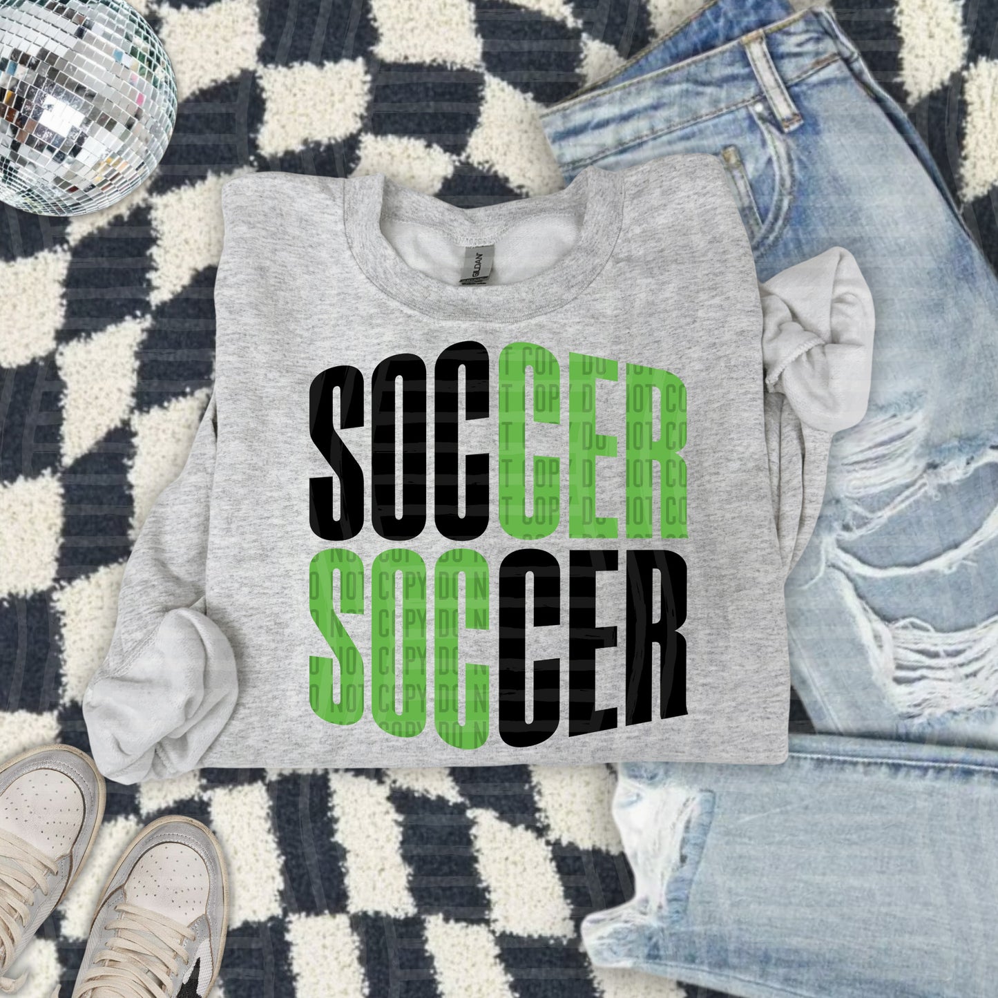 WORD ART SOCCER TEE