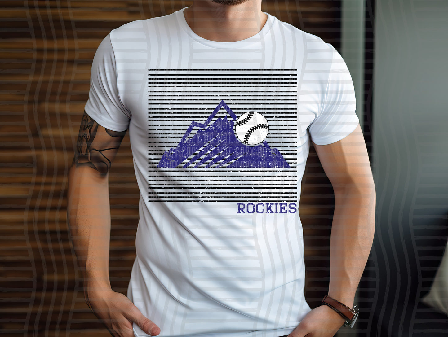 MLB LINED TEES