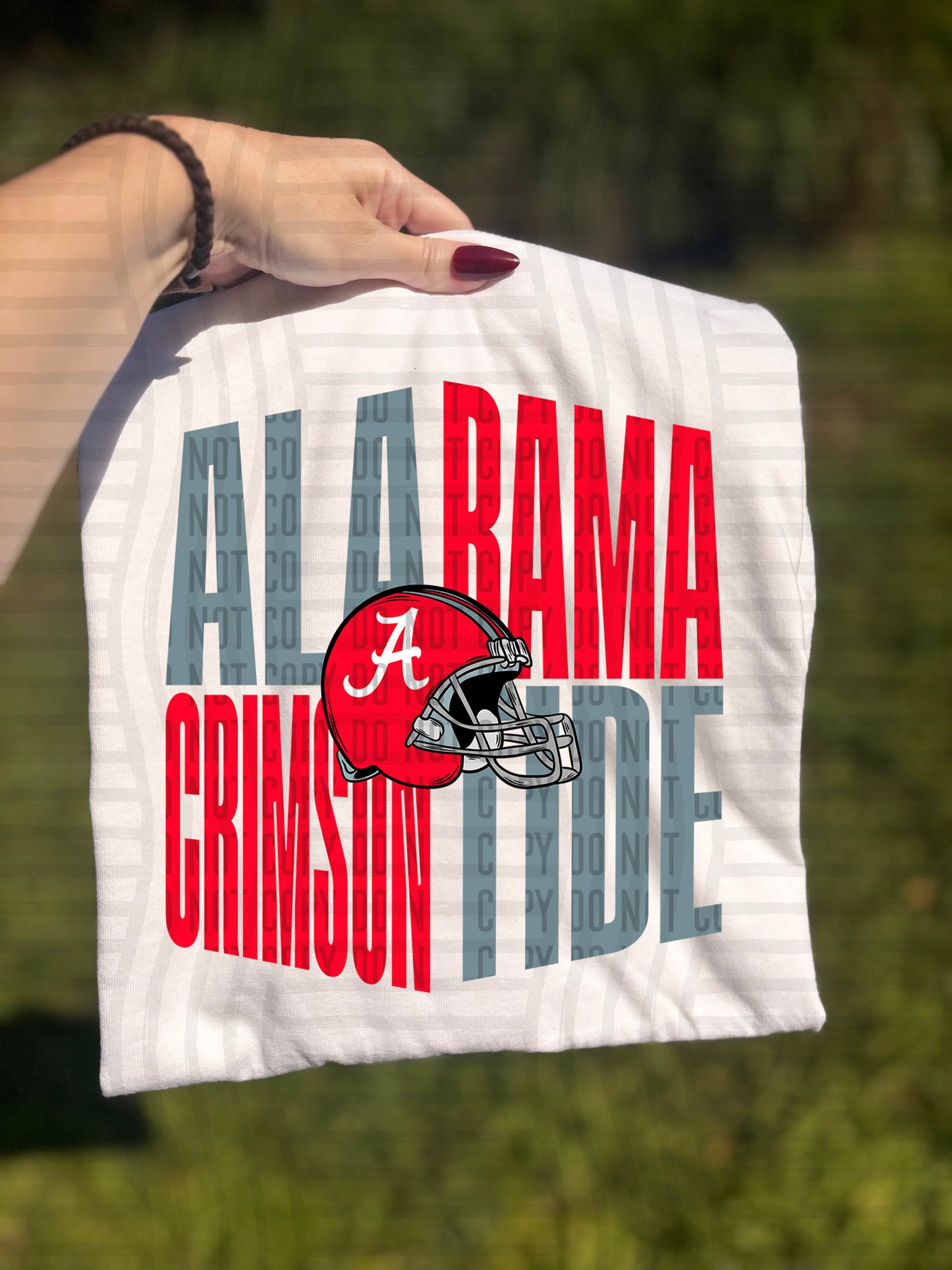 COLLEGE WORD ART TEE