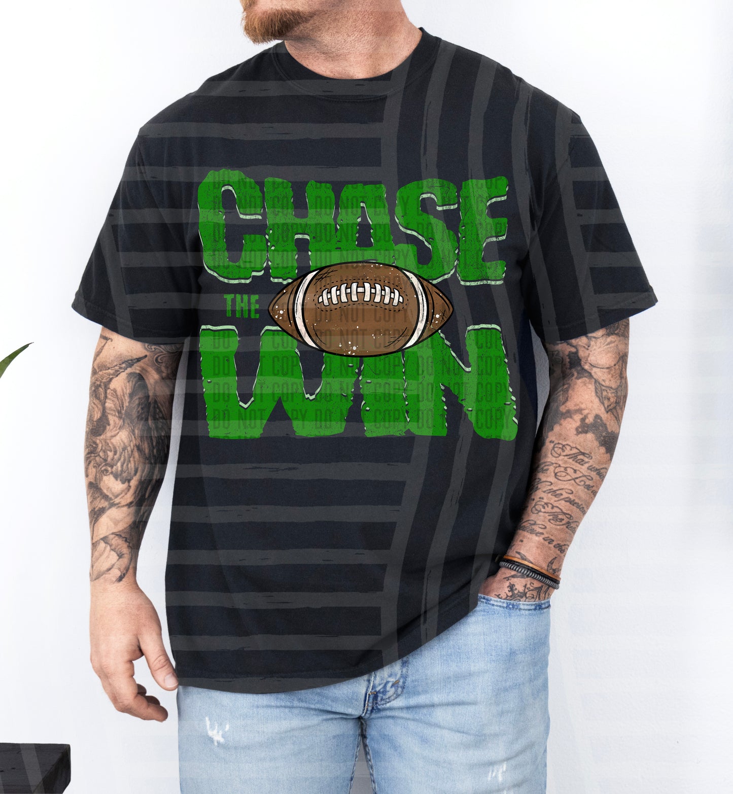 FOOTBALL -CHASE THE WIN TEES- VARIETY COLORS