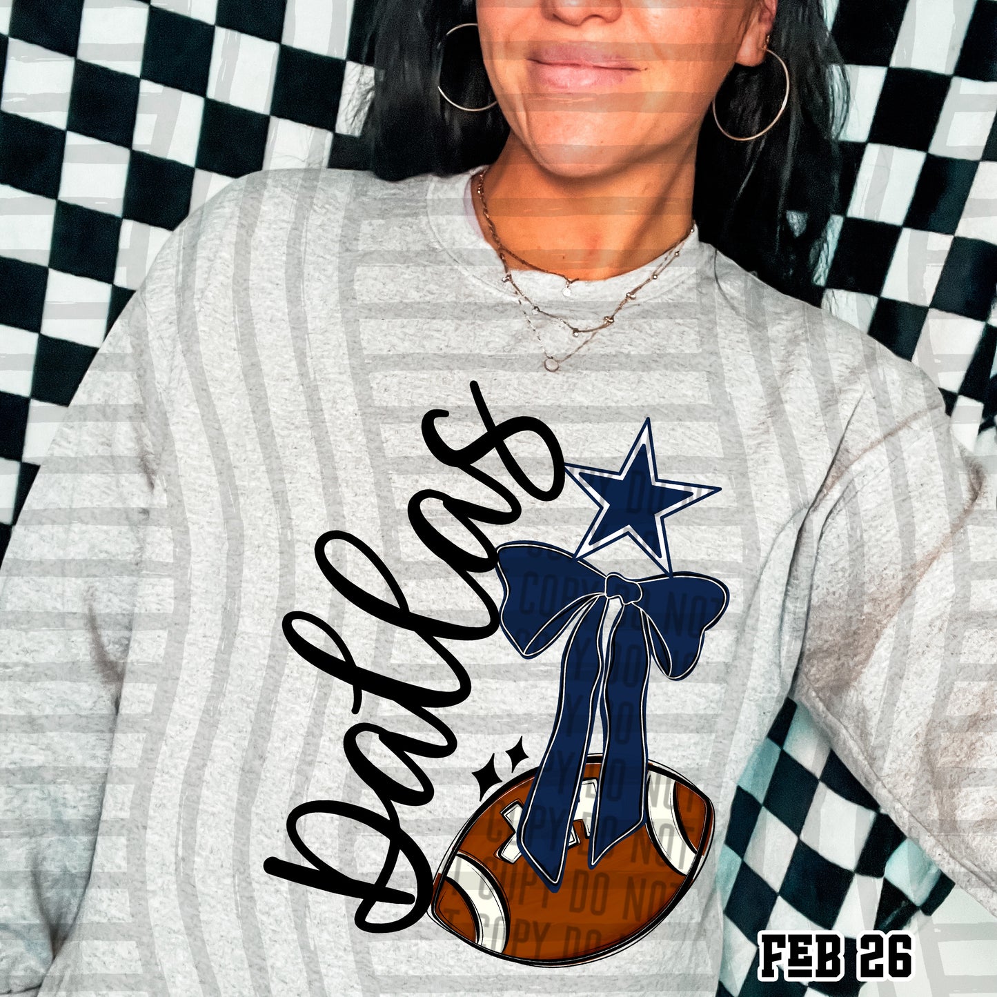 NFL BOW TEES