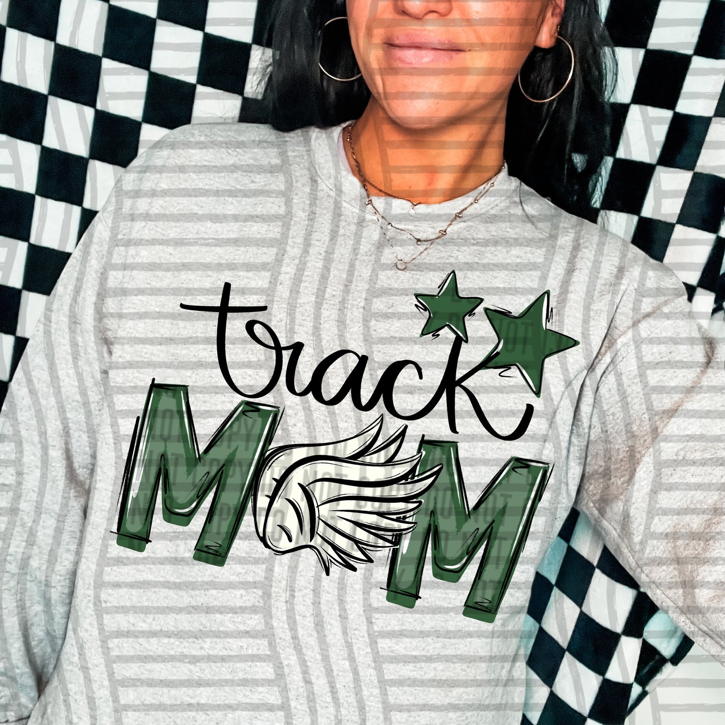 TRACK MOM TEES -20 COLORS