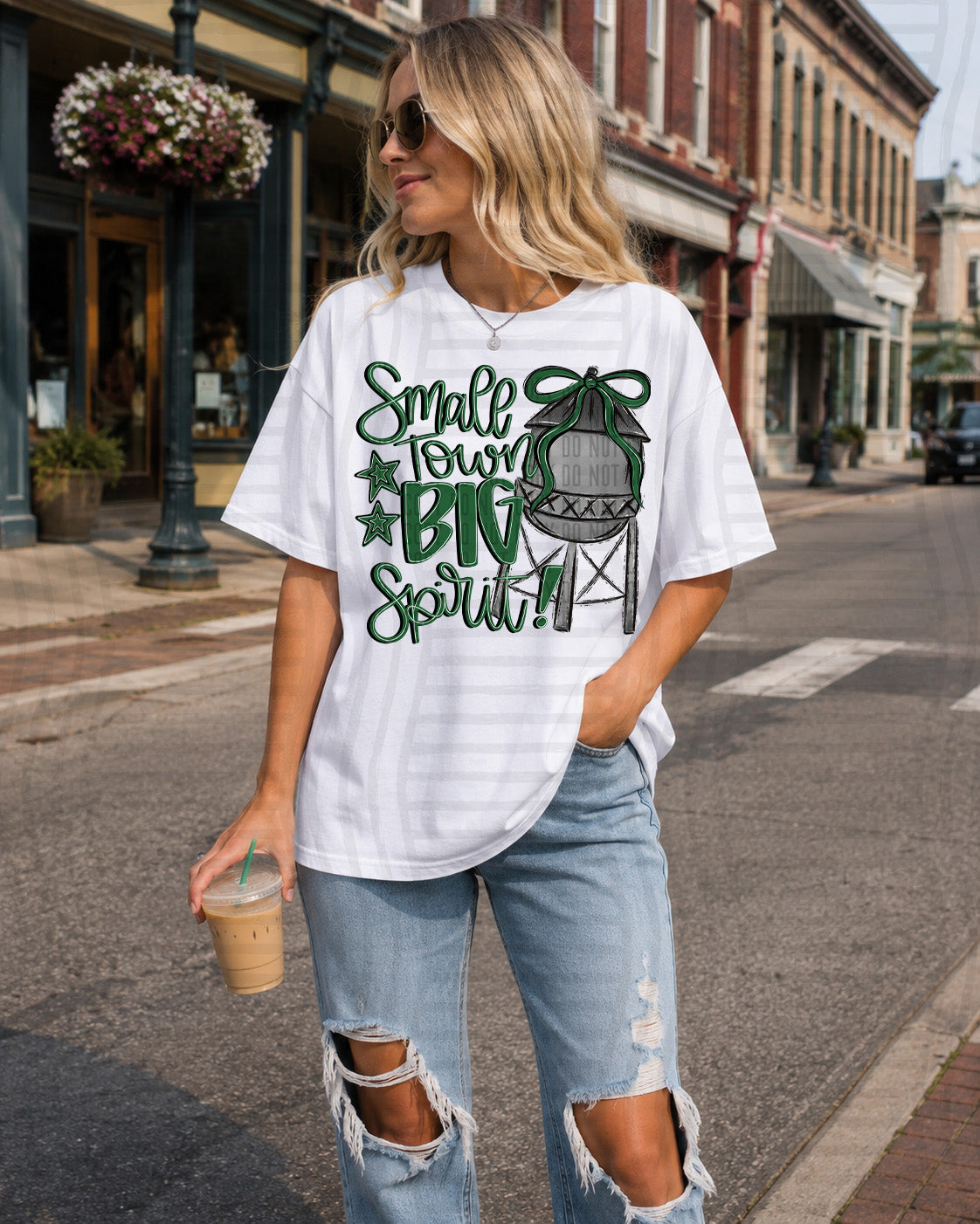 SMALL TOWN WATER TOWER TEES -25 COLORS