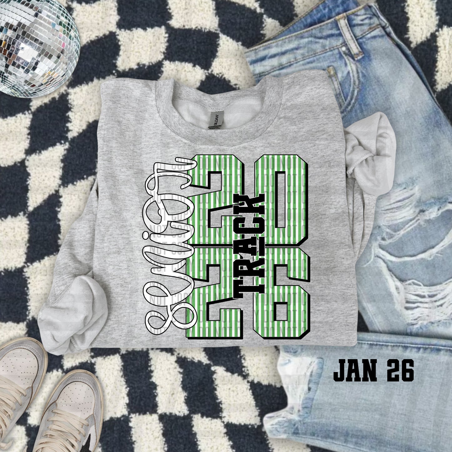 TRACK SENIOR 2026 TEE -MULITIPLE COLORS