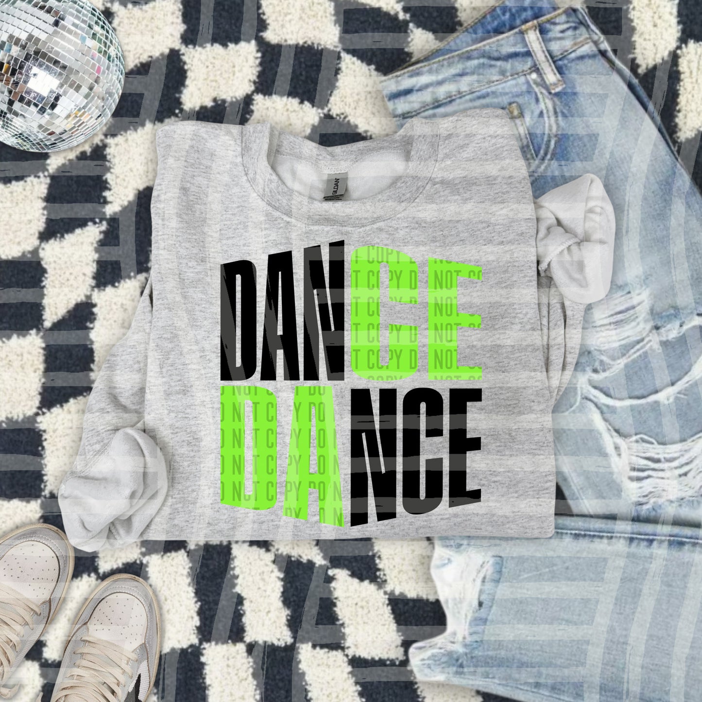 DANCE WORD ART TEE