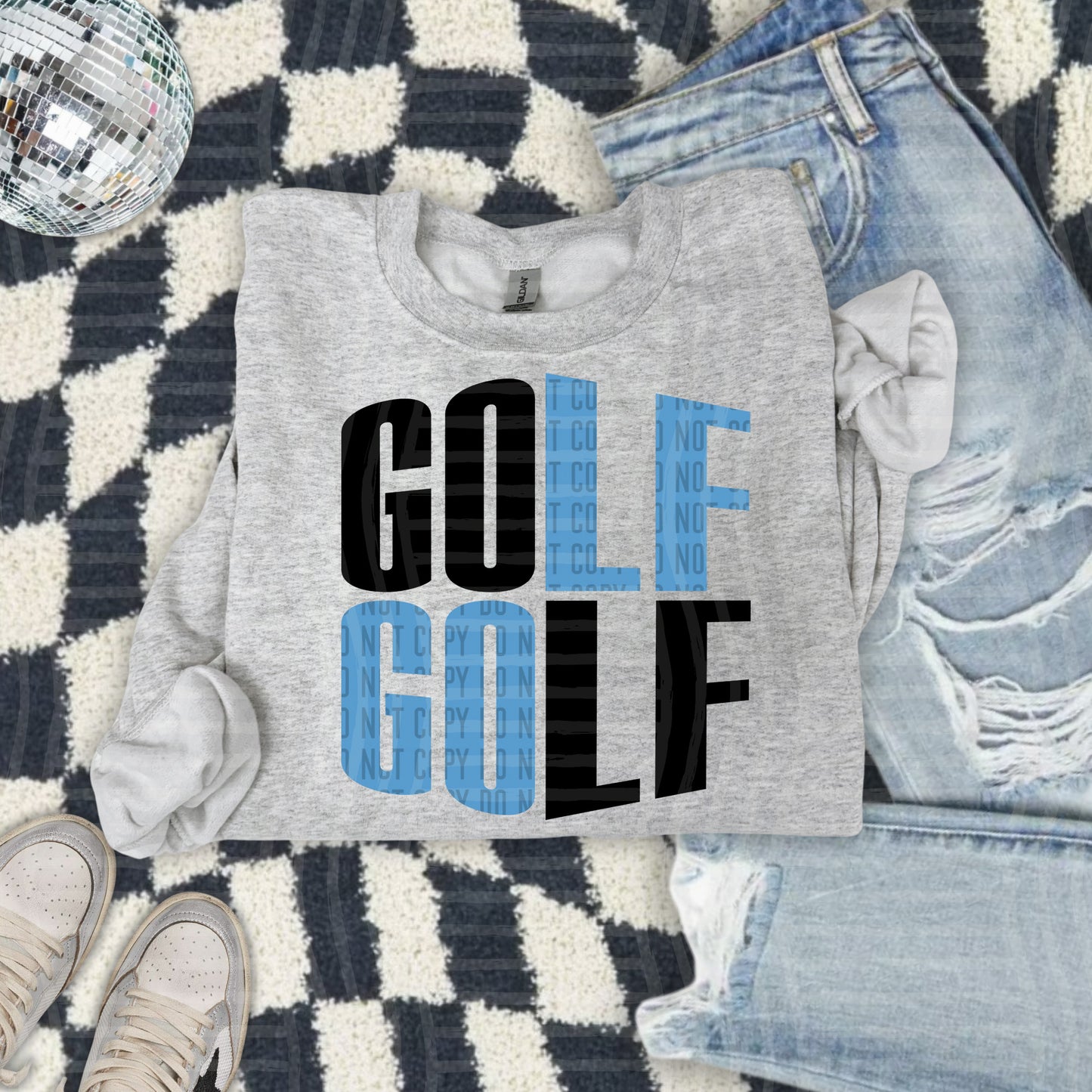 WORD ART GOLF TEE