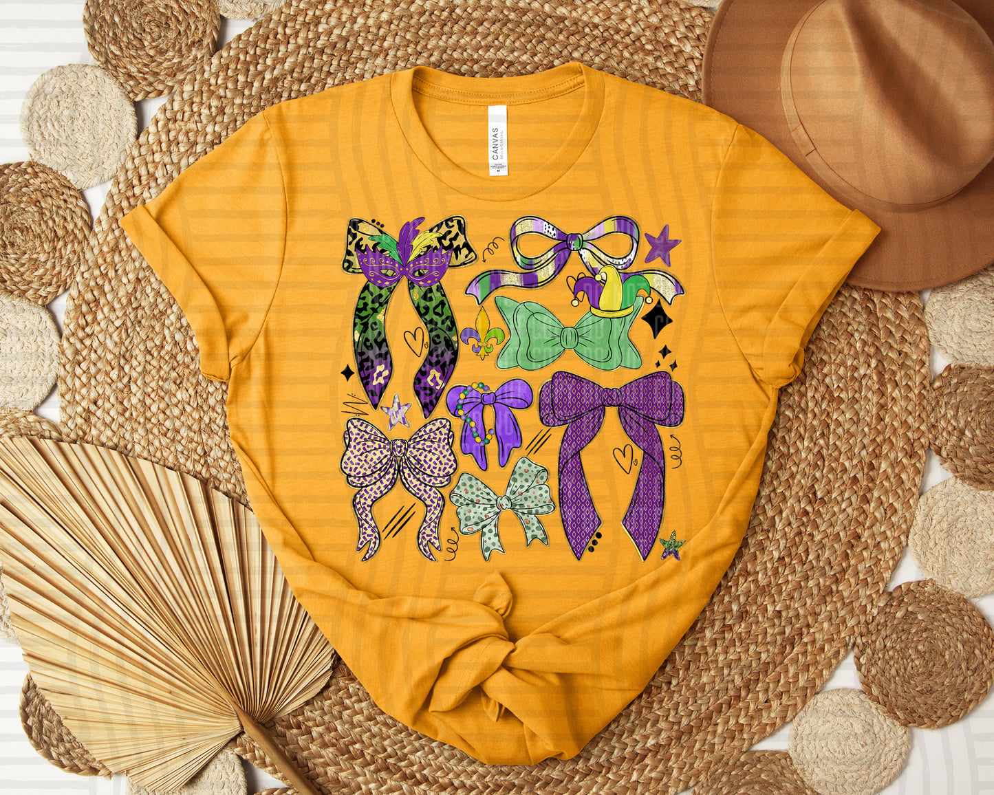 VARIETY STYLE OF MARDI GRAS TEES