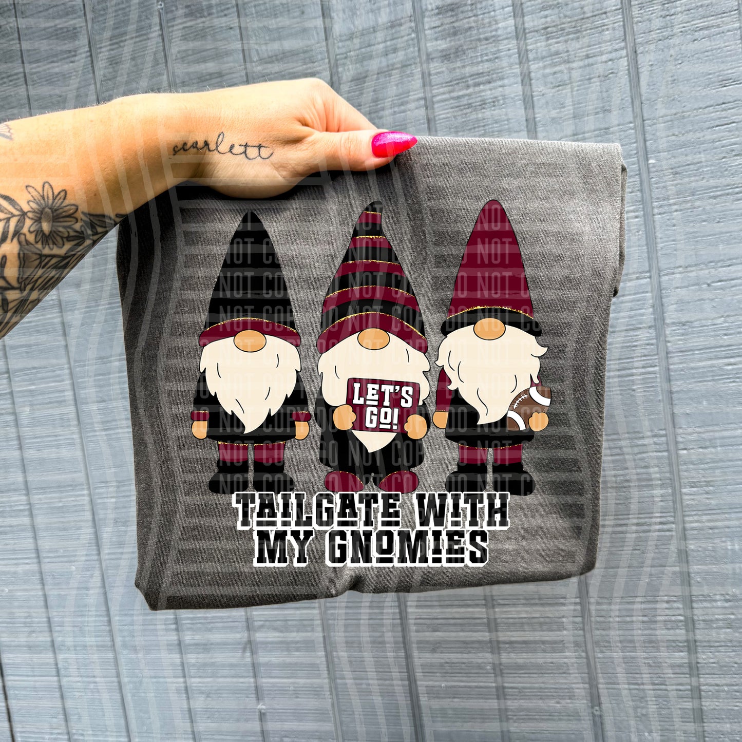 GNOMES - TAILGATE TEE