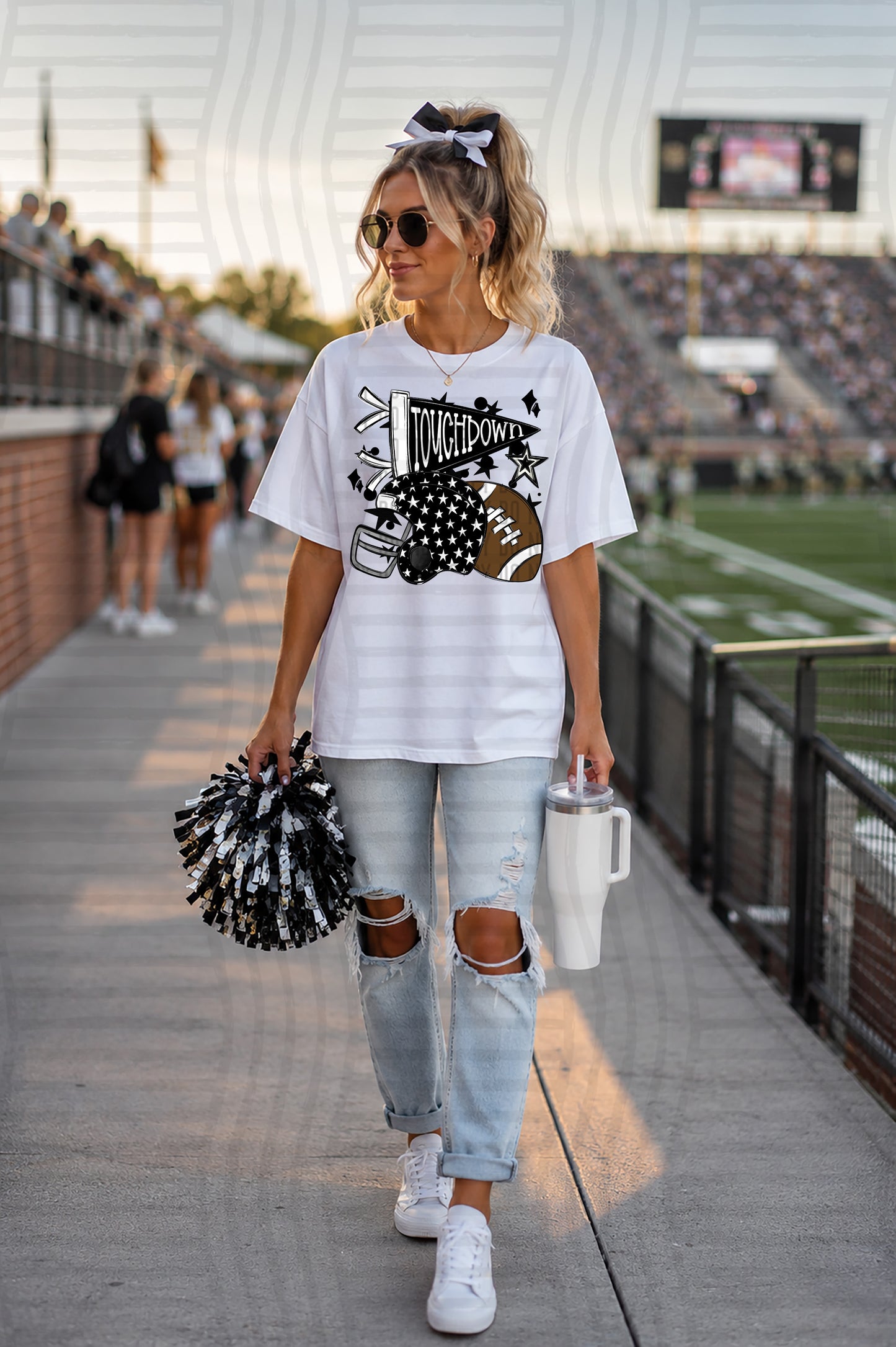 TOUCHDOWN HELMET TEES -25 COLORS