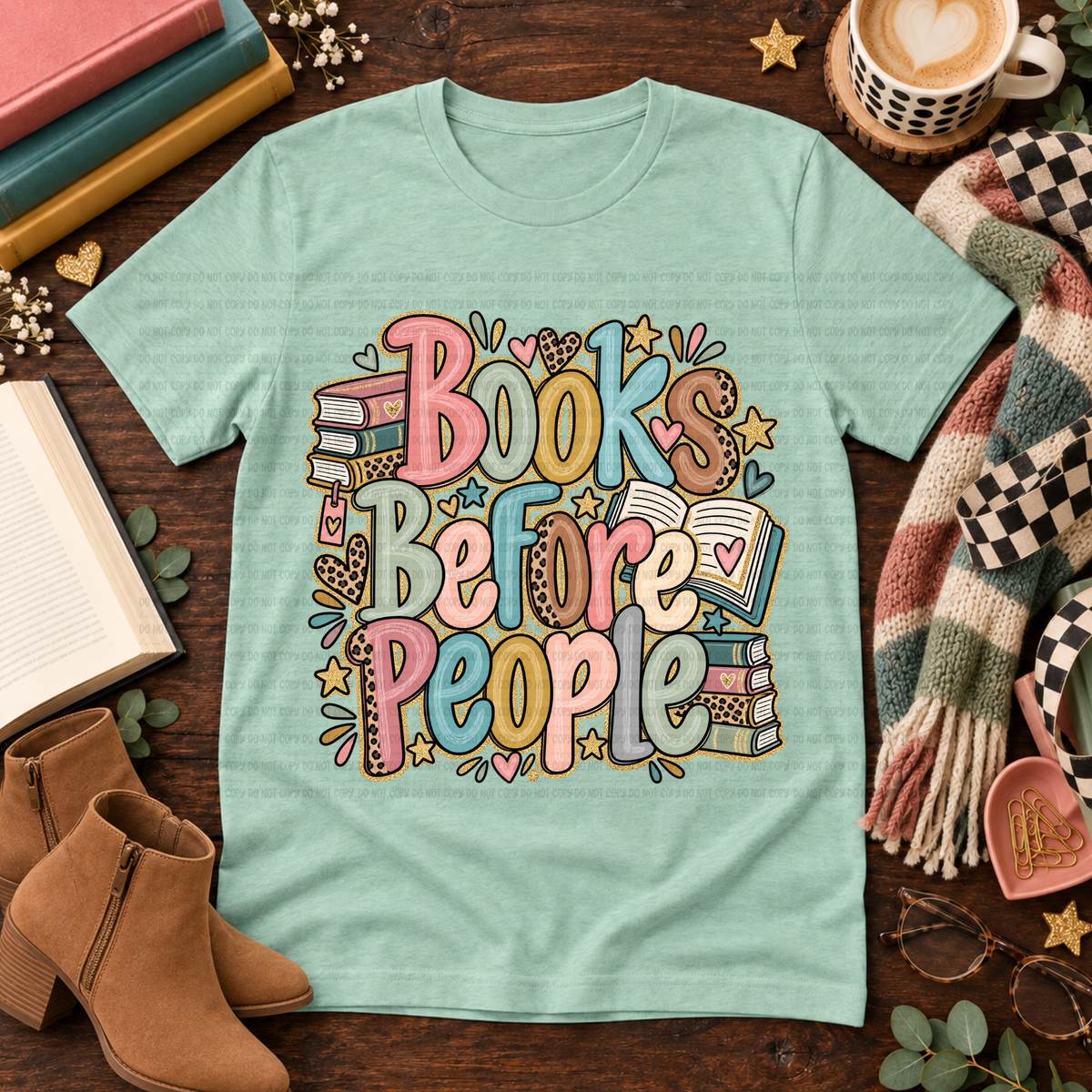 BOOKS BEFORE PEOPLE PRINT ONLY