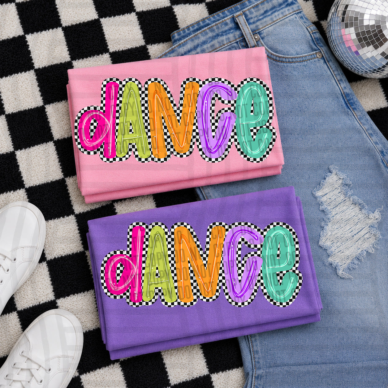 SIMPLY CHECKER NAME TEES 20+ NAMES