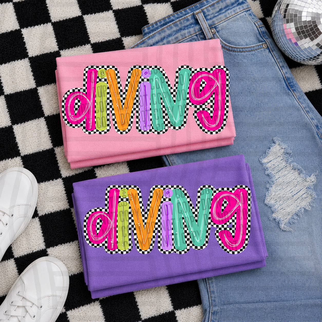 SIMPLY CHECKER NAME TEES 20+ NAMES