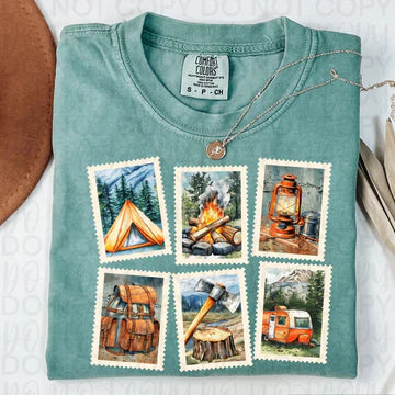 CAMPING STAMP TEE