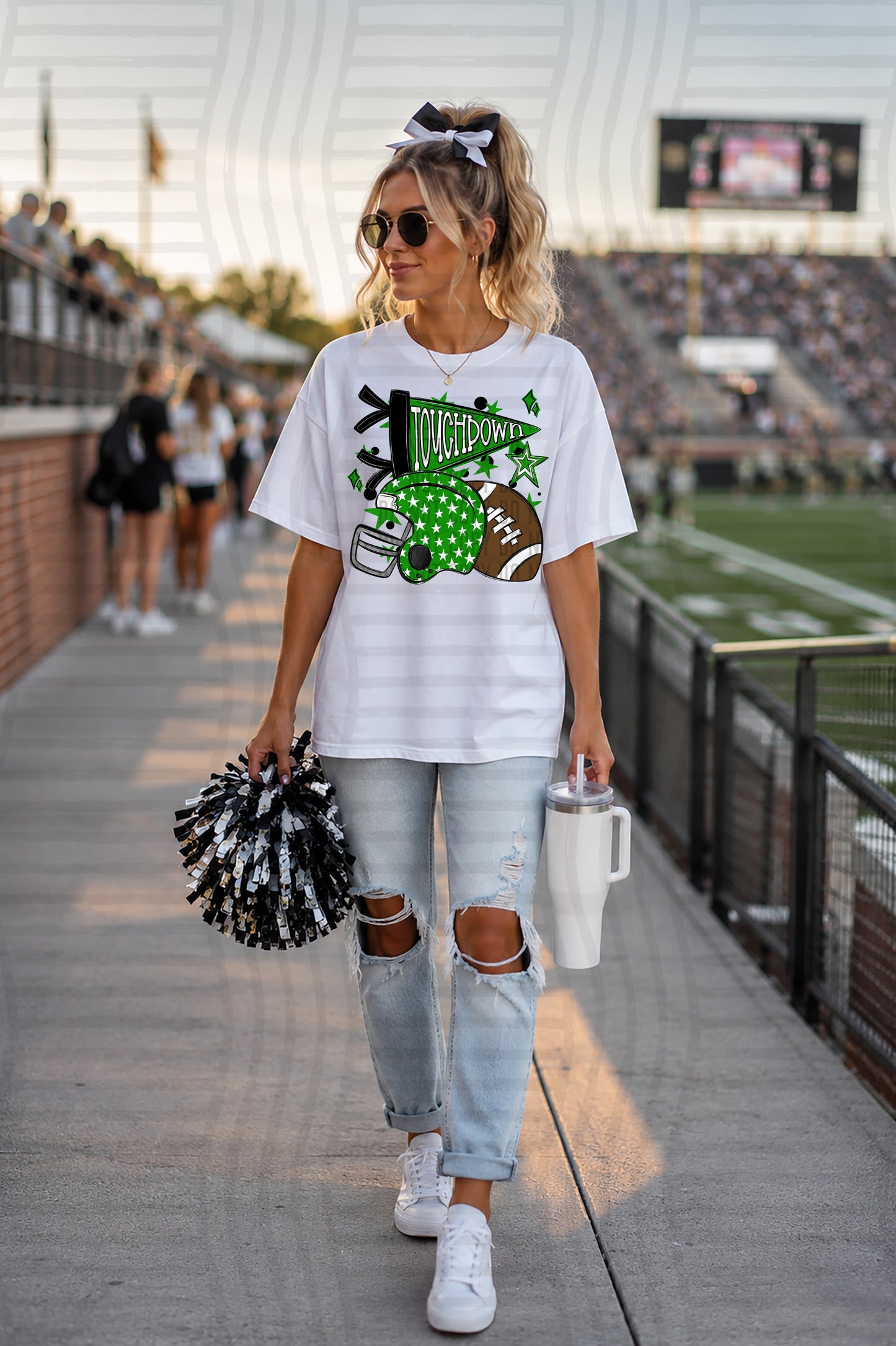 TOUCHDOWN HELMET TEES -25 COLORS