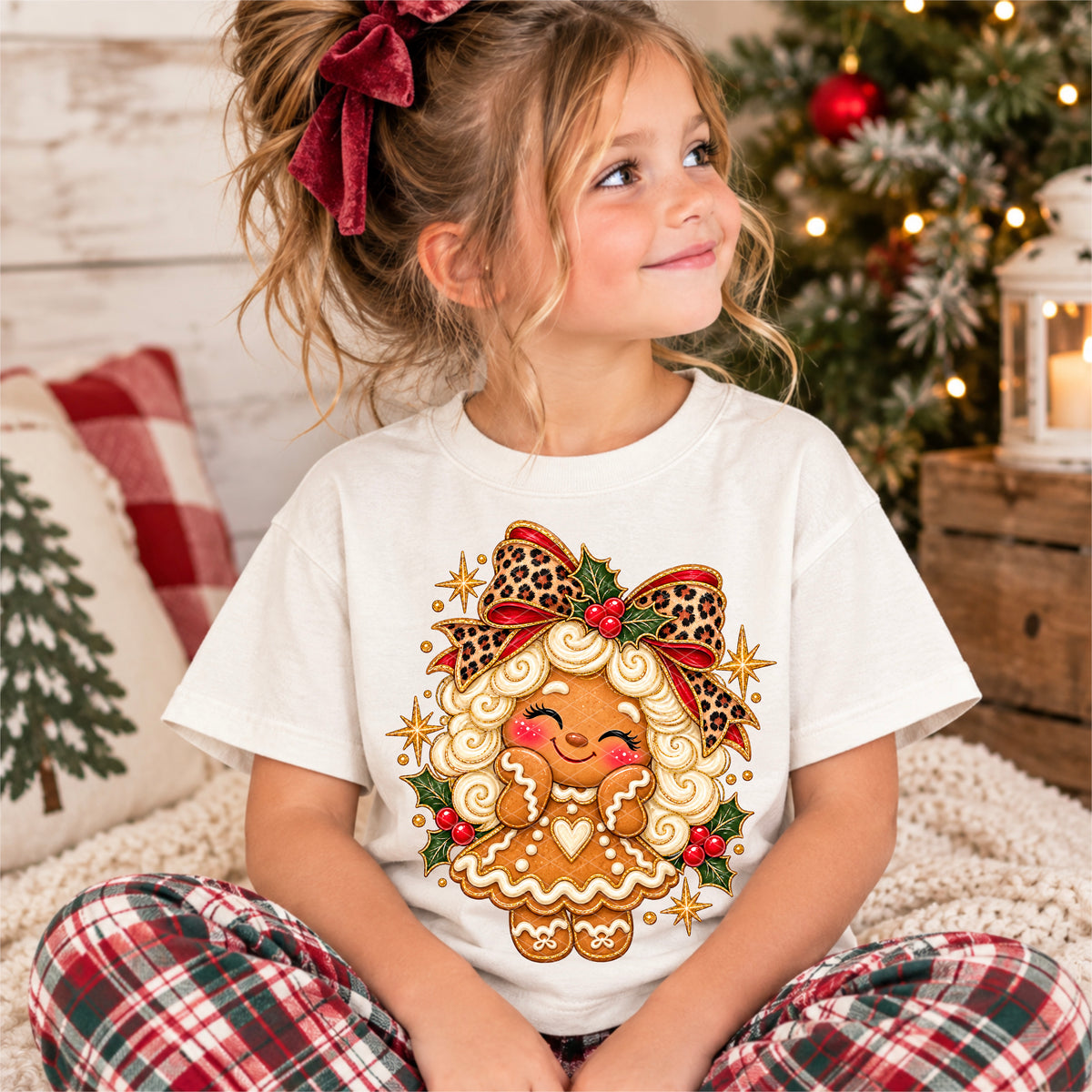 GINGERBREAD GIRL TEE