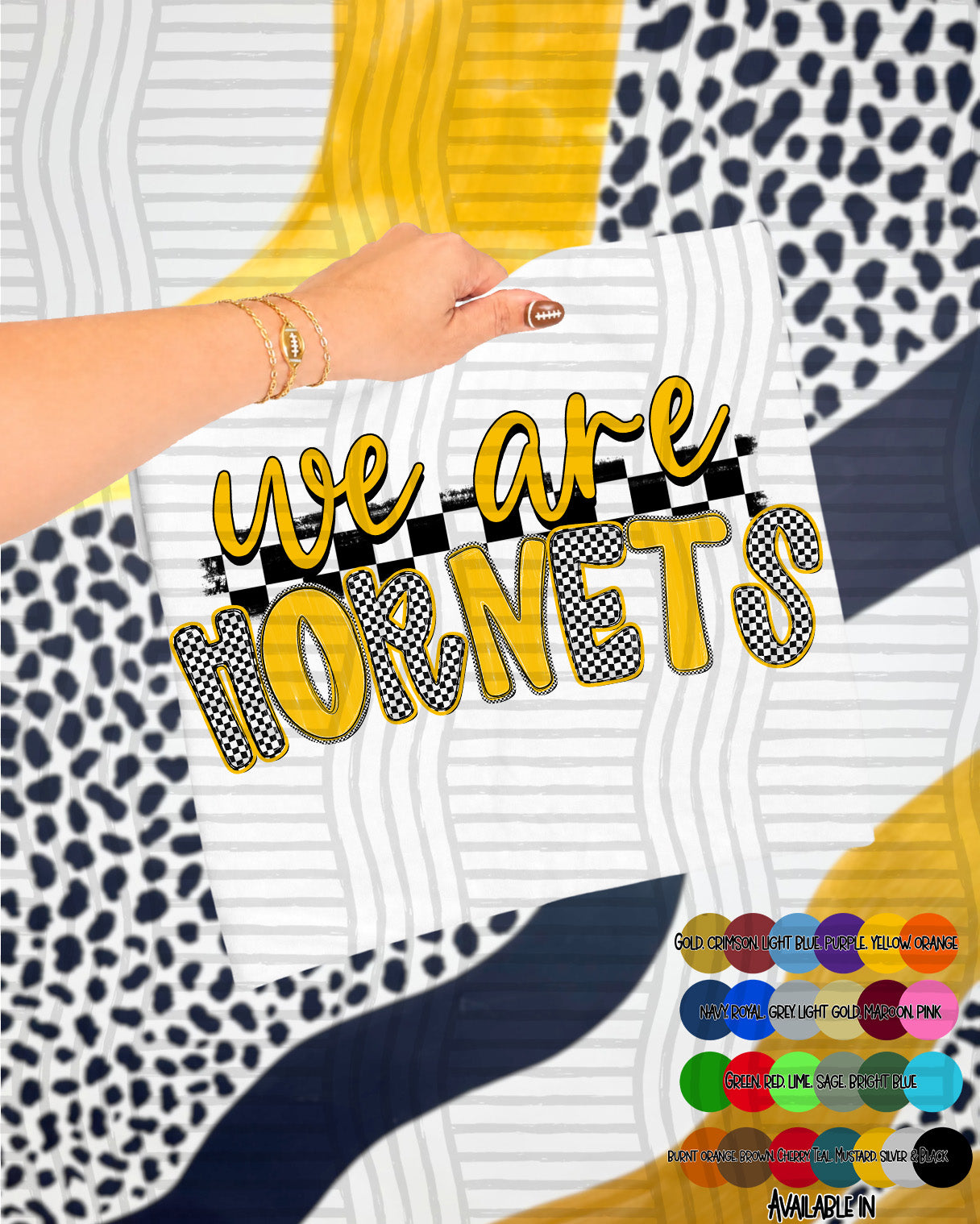 WE ARE CHECKER CRUSH MASCOTS TEE