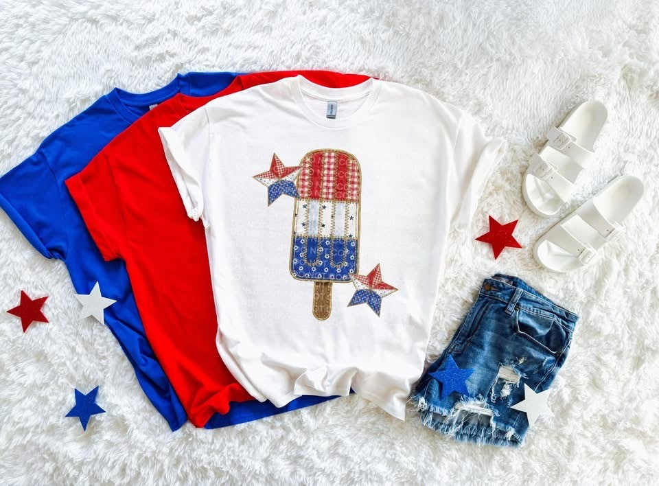 POPSICLE TEE-RWB