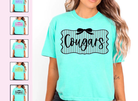 CUSTOM NAME TEE - VARIETY COLORS