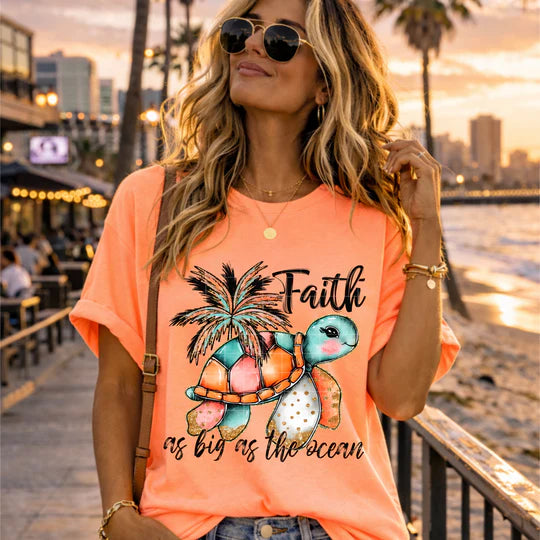 FAITH AS BIG AS THE OCEAN