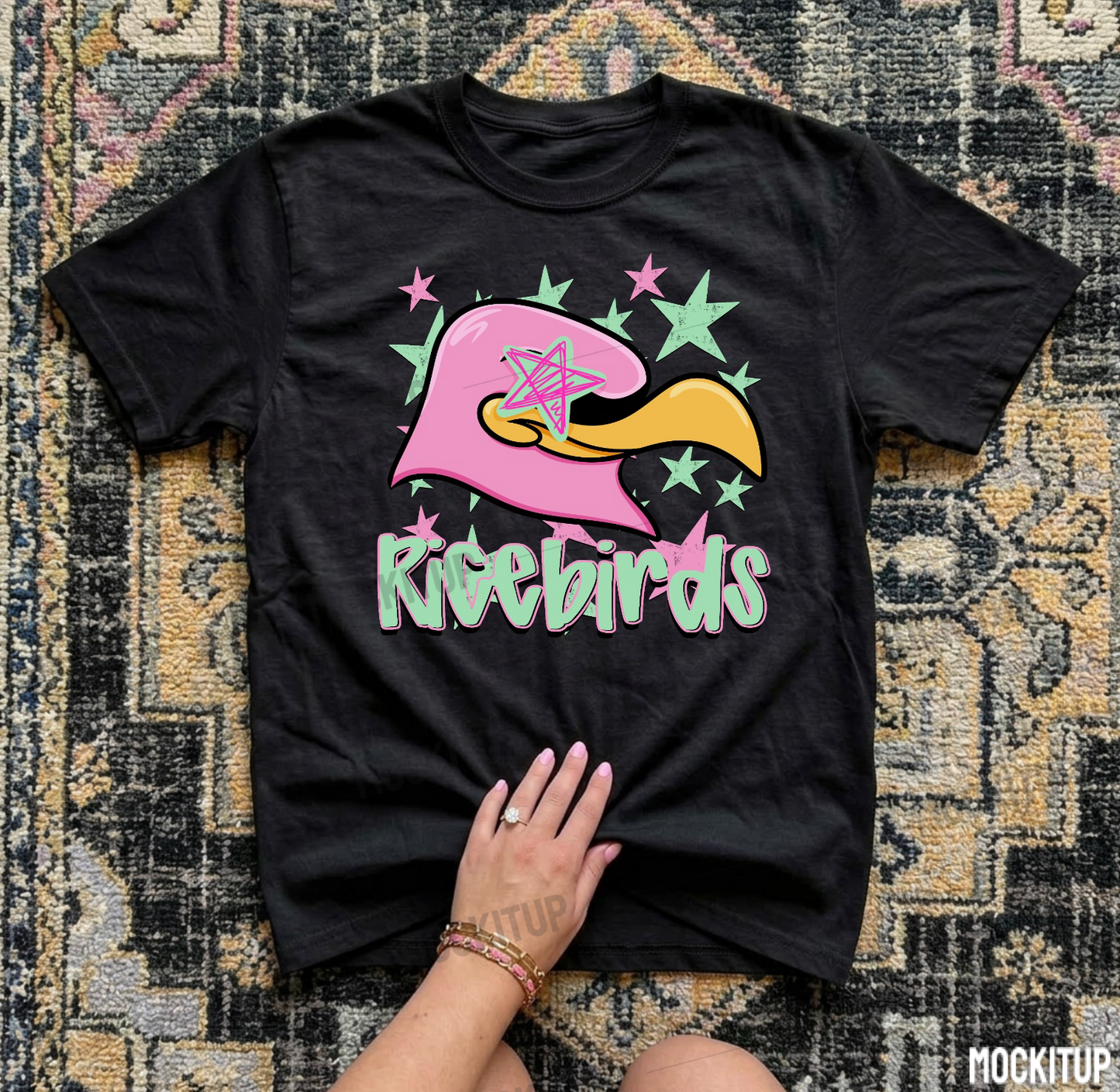 PREPPY STAR EYED RICEBIRDS
