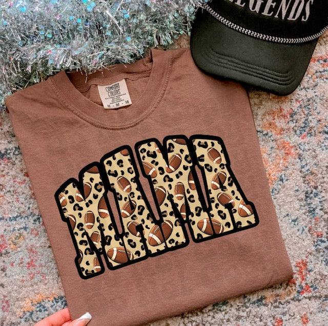 MAMA FOOTBALL TEE
