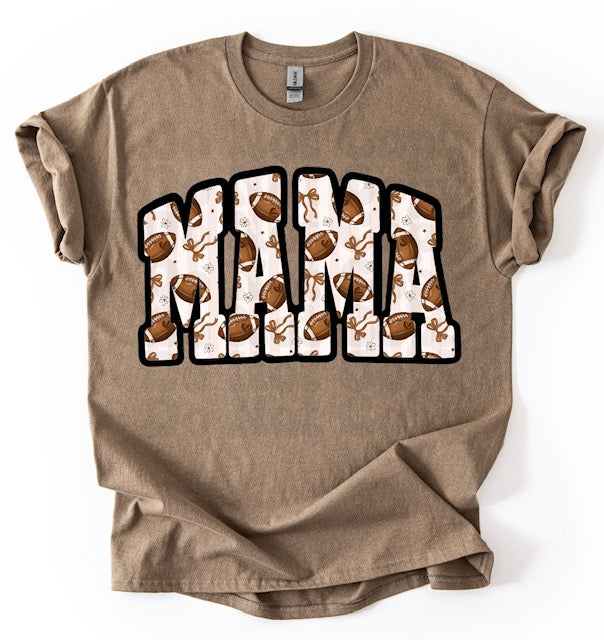MAMA FOOTBALL 2 TEE