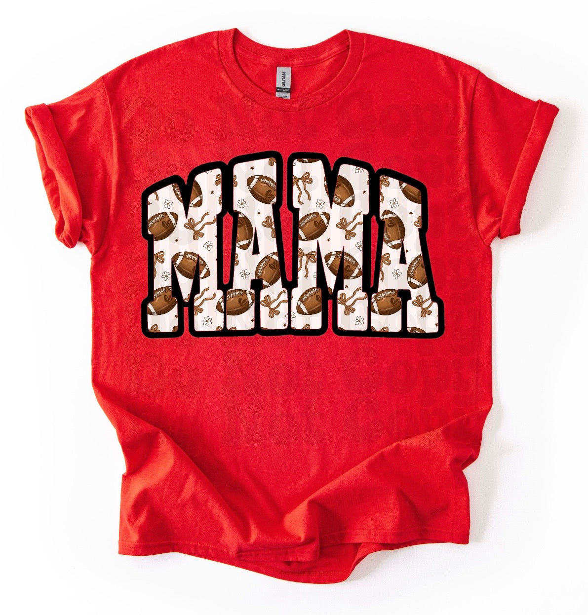 MAMA FOOTBALL 2 TEE