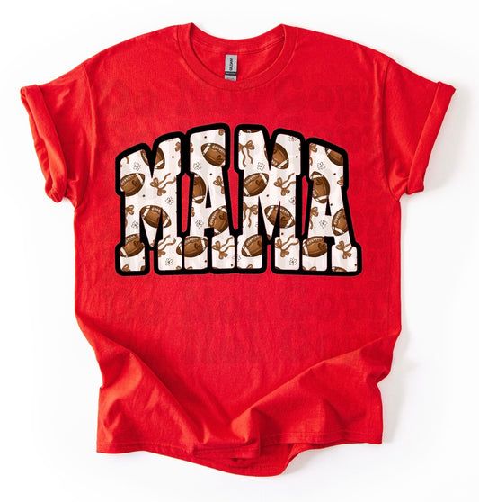 MAMA FOOTBALL 2 TEE