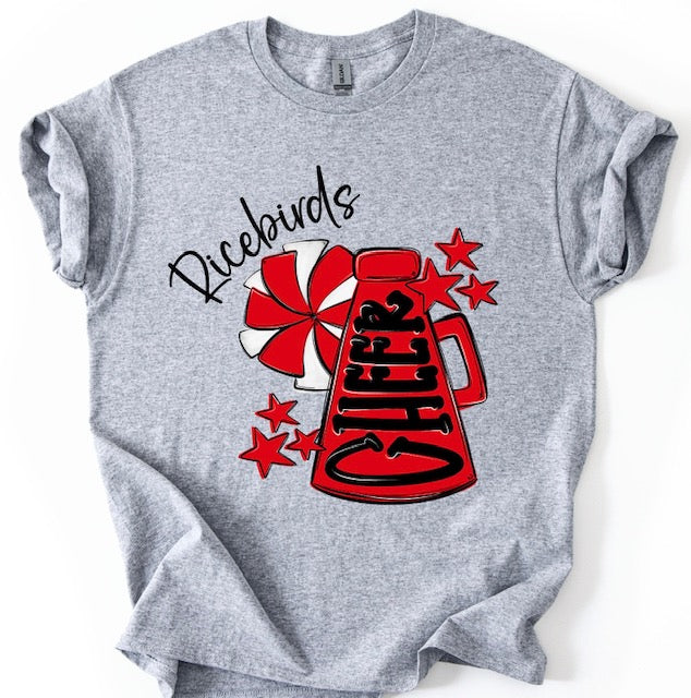 RICEBIRDS CHEER TEE