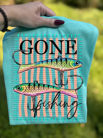 GONE FISHING TEE