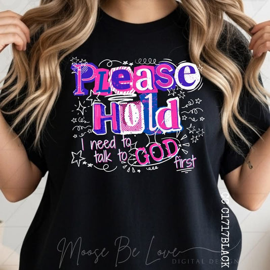PLEASE HOLD TEE
