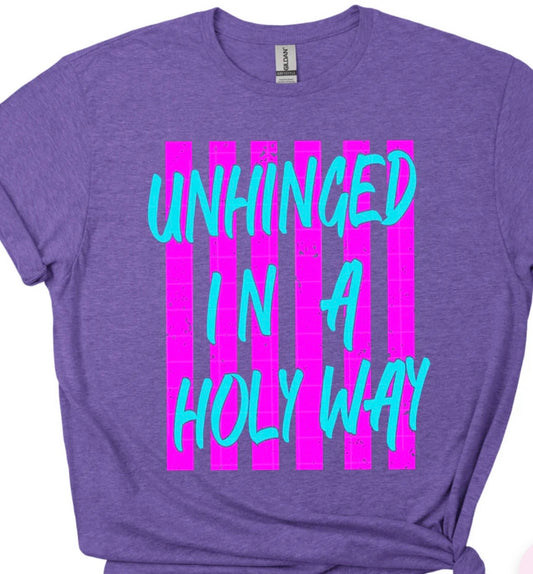UNHINGED IN A JOLY WAY TEE