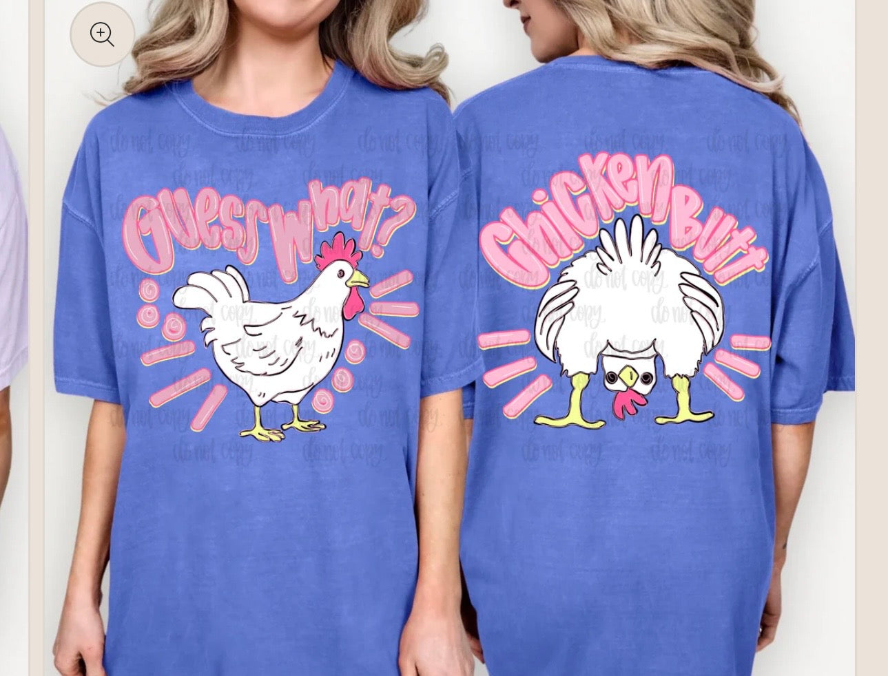 CHICKEN BUTT TEE