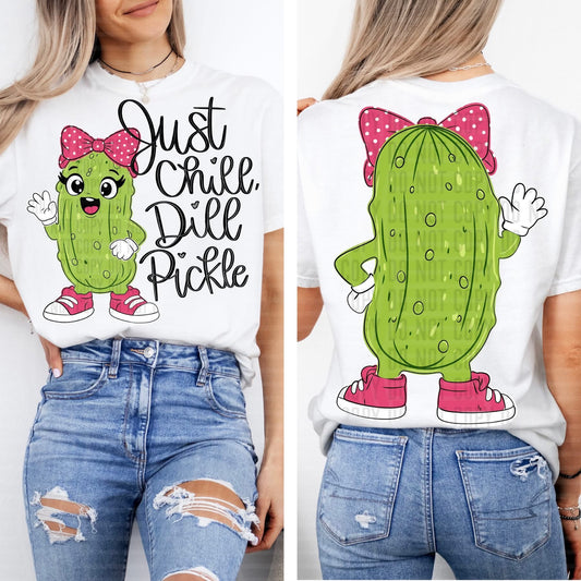 JUST CHILL DILL PICKLE TEE