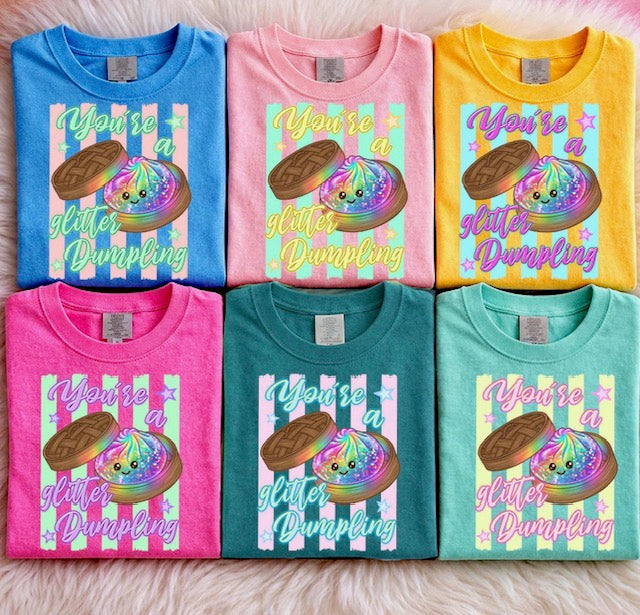 GLITTER DUMPLING TEE