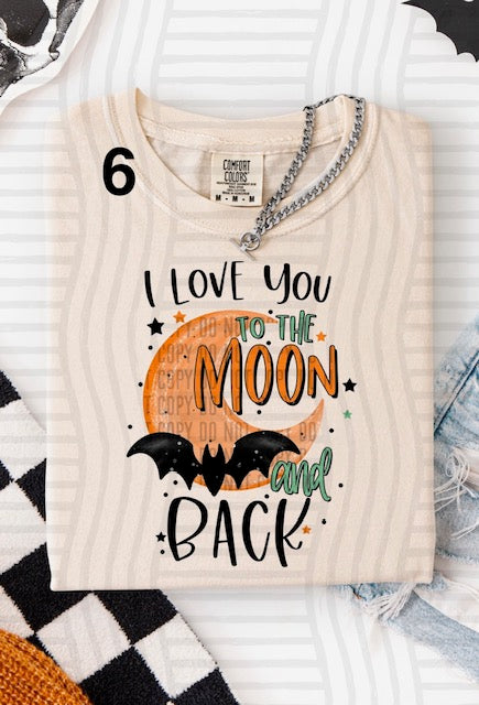 HALLOWEEN TEES - 12 OPTIONS