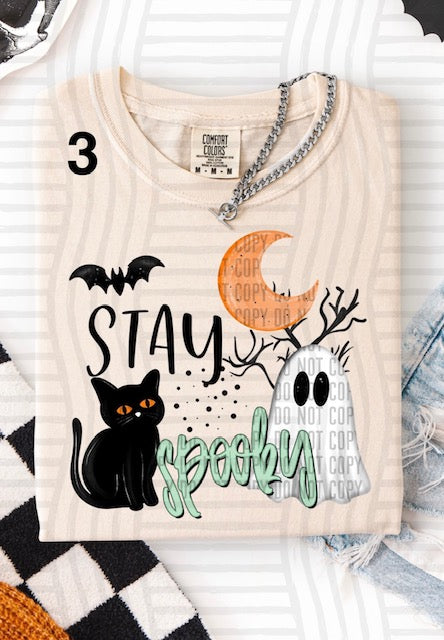 HALLOWEEN TEES - 12 OPTIONS