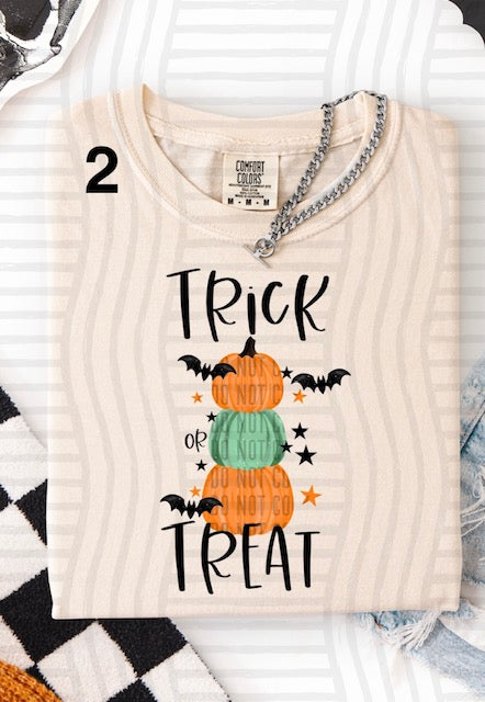 HALLOWEEN TEES - 12 OPTIONS