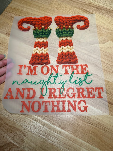 IM ON THE NAUGHTY LIST