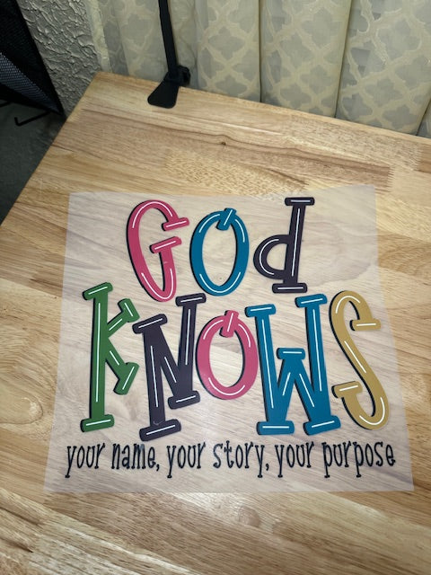 GOD KNOWS